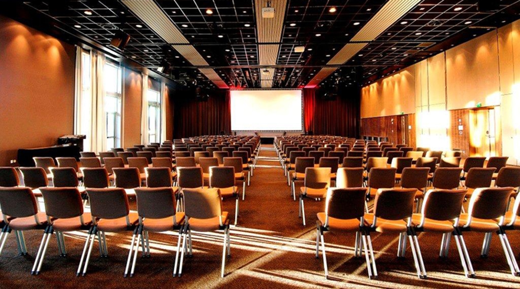 Large and modern conference room at Bergen Airport Hotel in Bergen