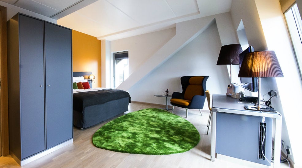 Spacious and well-furnished deluxe double hotel room at Energy Hotel in Stavanger