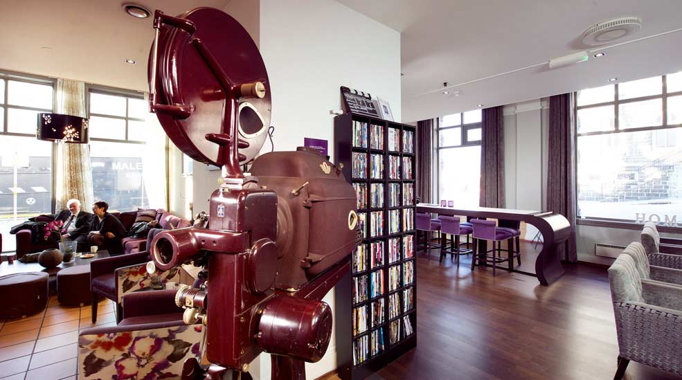 Lobby area at Amanda Hotel in Haugesund